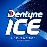 Dentyne Ice Peppermint Sugar Free Gum, 6 Bottles of 60 Pieces (360 Total Pieces)