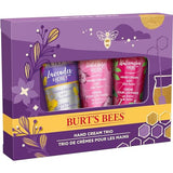 Burt's Bees Holiday Gift, 3 Body Care Stocking Stuffer Products, Hand Cream Trio Set, Lavender Honey, Watermelon Mint & Wild Rose Berry Shea Butters