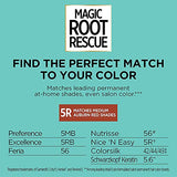 L'Oreal Paris Magic Root Rescue 10 Minute Root Hair Coloring Kit, Permanent Hair Color with Quick Precision Applicator, 100% Gray Coverage, 5R Medium Auburn Red, 2 count