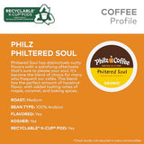 Philz Coffee Philtered Soul K-Cup® Pod Coffee, Single Serve Keurig® K-Cup® Pods, Medium Roast Coffee, 20 count