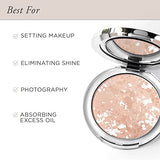 PÜR Beauty Pressed Setting Powder Balancing Act - Skin-Perfecting Pressed Compact Powder for Smooth & Fresh Natural-Matte Finish - Translucent Setting Powder Makeup for All Skin Tone, Cruelty Free