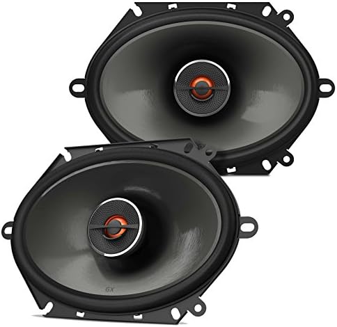 JBL GX862 6" X 8" 2-Way GX Series Coaxial Car Loudspeakers,black