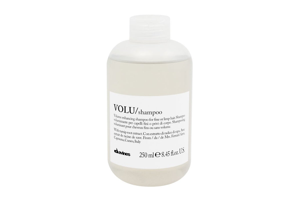 Davines VOLU Shampoo | Volume Shampoo for Fine, Thin Hair Types | Gentle Everyday Volumizing | 8.45 fl oz (Pack of 1)