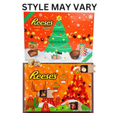 2020 Reese's Holiday Countdown Advent Calendar with Reese's Peanut Butter Cups and Candy Pieces, 1.76 Oz.