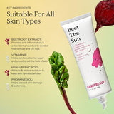 KraveBeauty Beet The Sun SPF 40 PA+++ Broad Spectrum Sunscreen, Daily Non-Greasy Chemical SPF, No White Cast or Pilling, For All Skin Types, Vegan & Cruelty Free, 1.7 fl oz