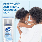 Dial Complete Clean + Gentle Antibacterial Foaming Hand Wash, Fragrance Free, 7.5 fl oz, 8 Count Case