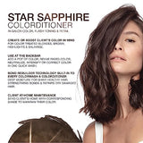 Celeb Luxury Gem Lites Star Sapphire Colorditioner, Color Depositing Conditioner with Bondfix Bond Rebuilder, Semi Permanent Hair Colour Glaze, , Maintains and Refreshes Medium to Deep Brown Tones