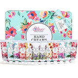 BODY & EARTH Hand Cream Set Pack of 12 Enriched with Shea Butter to Nourish Dry Hands, Hand Lotion Gift Packs, Travel Size, Best Gifts for Women