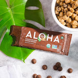 ALOHA Organic Plant Based Protein Bars - 3 Flavor Variety Pack - 12 Count, 1.9oz Bars - Vegan Snacks, Low Sugar, Gluten-Free, Low Carb, Paleo, Non-GMO, Stevia-Free, No Sugar Alcohol Sweeteners