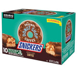 The Original Donut Shop Snickers Coffee, Keurig Single Serve K-Cup Pods, Flavored Coffee, 60 Count, (6 Packs of 10)