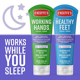 O'Keeffe's Working Hands Night Treatment Hand Cream, 7 oz Tube, (Pack of 2)