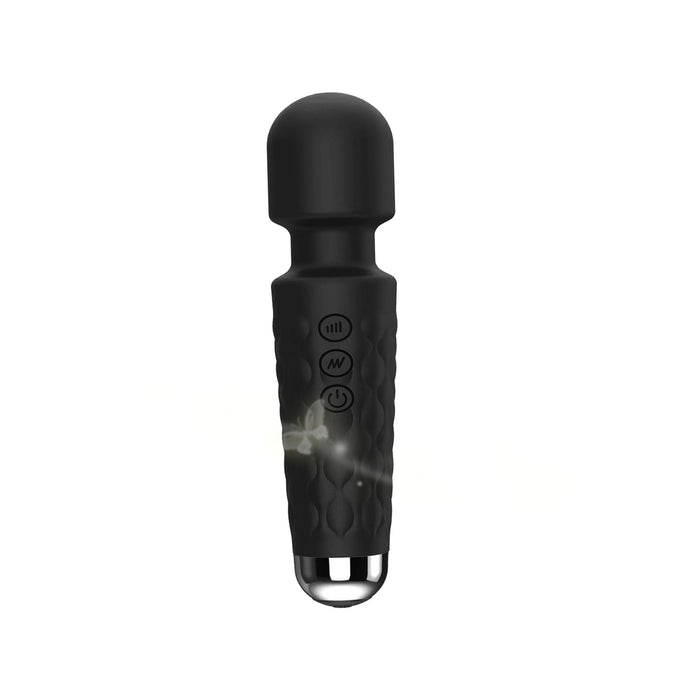 Adiliugan Percussion Handheld Electric Back Massager - Rechargeable&Waterproof Handheld Deep Tissue Neck Back Massager（Black6