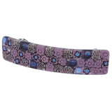 GlassOfVenice Murano Glass Millefiori Hair Clip - Lavender