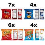 Frito-Lay Doritos & Cheetos Mix Variety Pack, Single Serve Snack Bags (Pack of 21)