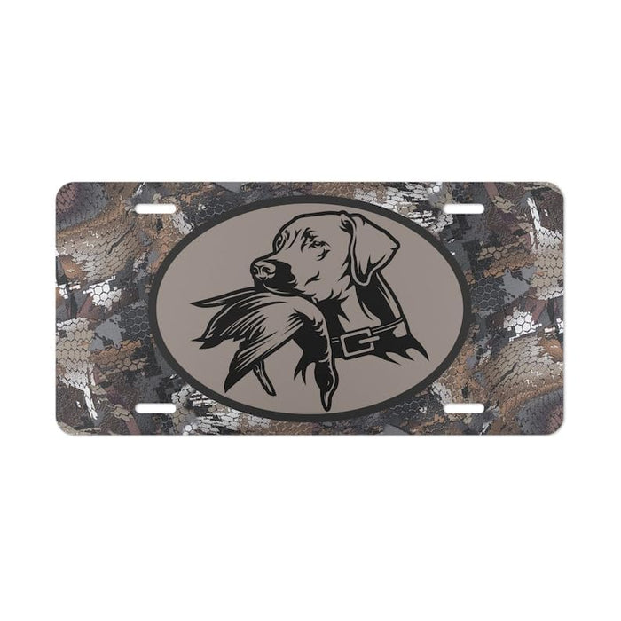 Optifade Sitka Waterfowl Timber Camo License Plate/Camouflaged License Plate/Duck Dog Camo Truck Tag/Duck Hunting Plate/Bird Dog Camo Plate, License Plate