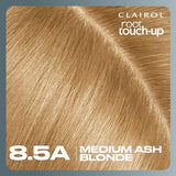 Clairol Root Touch-Up by Nice'n Easy Permanent Hair Dye, 8.5A Medium Ash Blonde Hair Color, Pack of 2