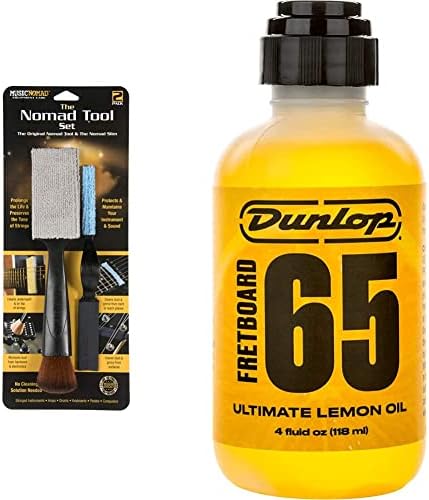 MusicNomad The Nomad Tool Set + Dunlop Ultimate Lemon Oil Bundle