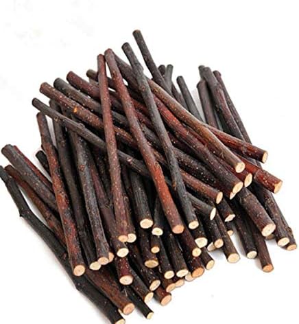 500g Apple Sticks Small Animals Molar Wood Treats Toys for Rabbits Chinchillas Guinea Pig Hamster Gerbil Bunny and Small Animal Chew Stick Toys