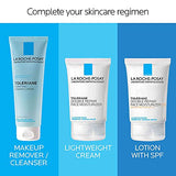 La Roche-Posay Toleriane Purifying Foaming Cream Cleanser for Oily Skin, Daily Face Wash with Ceramides and Niacinamide, Oil-Free, Fragrance Free