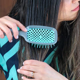 FHI HEAT UNbrush Wet & Dry Vented Detangling Hair Brush, Aurora