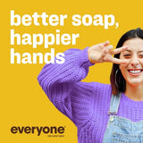 Everyone Liquid Hand Soap, 12.75 Ounce (Pack of 3), Meyer Lemon and Mandarin, Plant-Based Cleanser with Pure Essential Oils