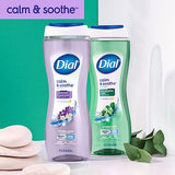 Dial Body Wash, Calm & Soothe Lavender & Jasmine Scent, 23 fl oz, Pack of 3