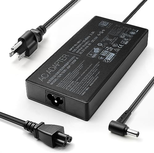 120W 20V 6A AC Charger Fit for ASUS Zenbook Pro 15 Flip Q538E Q528E UX534F Q536F Q537F Q546F Q547F Q506F K570Z K570U Chicony Laptop Charger A17-120P2A ADP-120CD B AC Adapter
