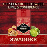 Old Spice Men's Body Wash Swagger Scent, 24/7 Shower Freshness, 16 Fl Oz (Pack of 4)