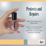 duri Rejuvacote 1 Nail Growth System - Original Maximum Strength Formula - Nail Strengthener and Nail Growth - Base and Top Coat - 0.45 fl. oz.