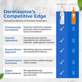 Dermasolve Psoriasis & Dandruff Scalp Oil, Dermatologist Approved for Flaky Scalp Relief