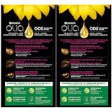 Garnier Hair Color Olia Ammonia-Free Brilliant Color Oil-Rich Permanent Hair Dye, 7.45 Dark Fire Ruby, 2 Count (Packaging May Vary)