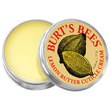 Burt's Bees 100% Natural Lemon Butter Cuticle Cream - 0.6 Ounce Tin (Pack of 6)