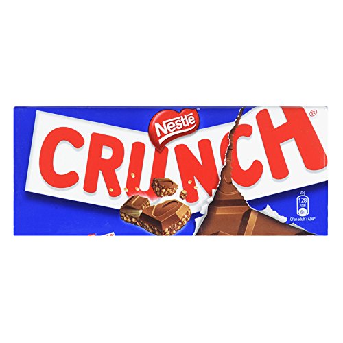 Nestlé Crunch Chocolate bar of 3.5 ounce [PACK OF 6]