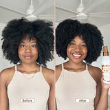 Mizani 25 Benefit Miracle Milk Leave in Conditioner | Heat Protectant and Detangler Spray| Formulated with Coconut Oil | For Frizzy & Curly Hair | 13.5 fl oz