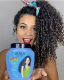 SKALA Hair Type 3ABC - Hydrate Curls, Eliminate Frizz, For Curly Hair - 2 IN 1 Conditioning Treatment Cream and Cream To Comb 35.2oz – Includes complimentary comb.