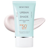 DEWYTREE Urban Shade Skin Sun Protection Daily Face Moisturizer with SPF 50 + Pa++++ Face Moisturizer for Dry Skin Pink Tone Up Cream Matte Sunscreen Sunblock for Face SPF Face Lotion (1.69 fl oz)