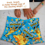 KrackCorn Cheese & Caramel Popcorn. Small Batch Cheddar Caramel Popcorn for Movie Night, Family Game Night. Gluten Free Snacks. Non GMO. 8.5 oz (Pack of 3)