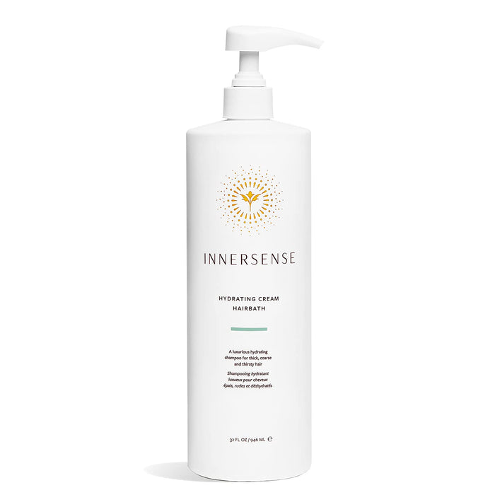INNERSENSE Organic Beauty - Natural Hydrating Hairbath Shampoo | Non-Toxic, Cruelty-Free, Clean Haircare (32oz)