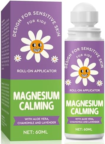 LAORICI Magnesium Lotion for Kids - Magnesium for Sleep, Calm Magnesium Oil to Help Kids Have a Calm Sleep During Bedtime & Night (60ML)