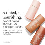 RMS Beauty SuperNatural Radiance Serum SPF 30 Sunscreen - Tinted Sunscreen Serum, Glowy Skin Tint with SPF, Mineral Tinted Sunscreen with Zinc Oxide