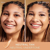 IT Cosmetics CC+ Nude Glow Lightweight Foundation + Glow Serum with SPF 40 - With Niacinamide, Hyaluronic Acid & Green Tea Extract - Neutral Tan - 1.08 fl oz