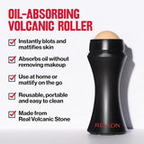 Revlon Face Roller, Gifts for Women, Stocking Stuffers, Oily Skin Control for Face Makeup, Oil Absorbing, Volcanic Reusable Facial Skincare Tool for At-Home or On-the-Go Mini Massage