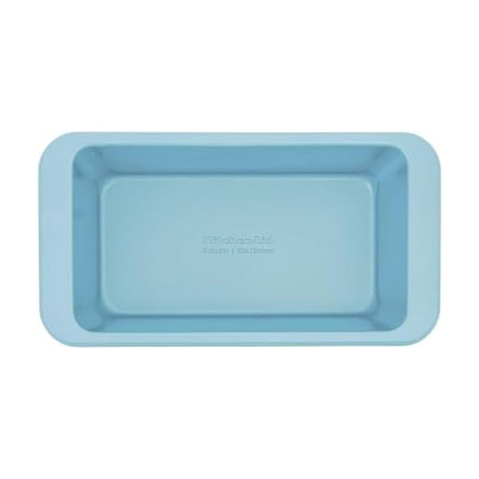 KitchenAid Nonstick Swiss Engineered Aluminized Steel Loaf Pan, Dishwasher Safe, 9 x 5 Inch, Mineral Water