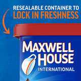 MAXWELL HOUSE International Vanilla Caramel Latte Café-Style Instant Coffee Beverage Mix (8.7 oz Canister)