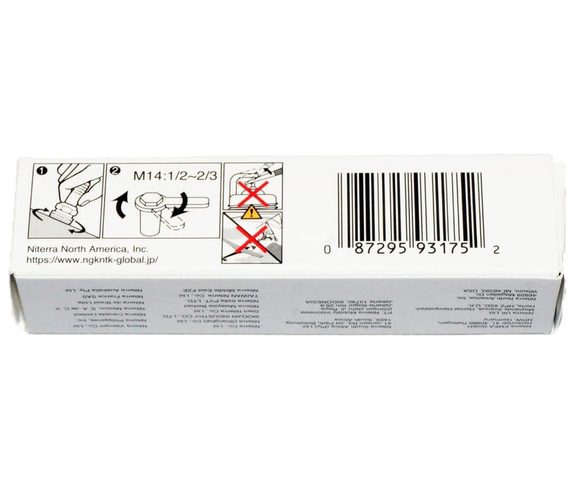 NGK LKR7DIX-11S Iridium IX Spark Plug (93175 Iridium Ix), 4 Pack