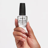 OPI Natural Nail Strengthener | Nail Strengthener & Base Coat | Strengthens Nails, Vitamin A & E, Vegan Formula