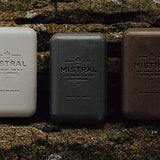 Mistral Bar Soap Organic, Bourbon Vanilla, Large, Natural Exfoliation