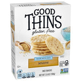 Good Thins Sesame Rice Snacks Gluten Free Crackers, 6-3.5 oz Boxes