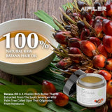 AIPILER Raw Batana Oil for Hair Growth: 100% Pure - Dr. Sebi Batana Oil from Honduras Unrefined Promotes Hair thickness for Men & Women 4.2 OZ…