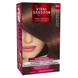 VIDAL SASSOON Pro Series Hair Color, 4RC Dark Copper Red, 1 Kit - 2packs